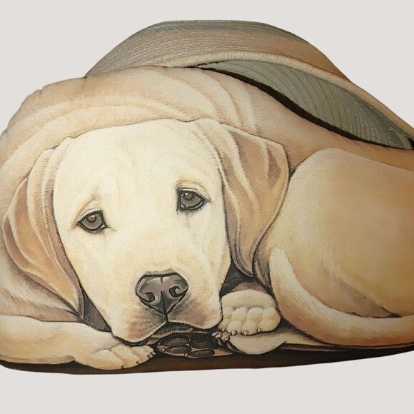Fiddlers Elbow Labrador Large Vintage Fiddlers Elbow Weighted Door Stop Pillow - Picture 5 of 13